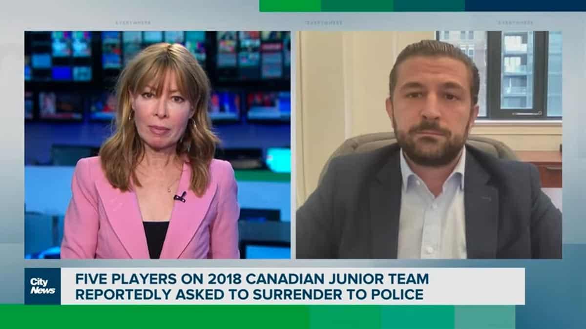 Criminal Defence Lawyer in Toronto, Alexander Karapancev, Speaks on Reported Charges Levelled Against 5 Players on 2018 Canadian World Hockey Junior Team
